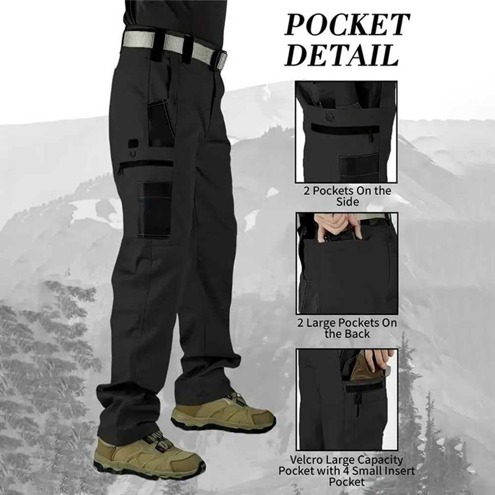 Men's Tactical Cargo Pants-Multi-Pocket Design
