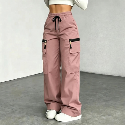 ⚡FINAL SALE 🔥Women's lightweight loose cargo pants with multiple pockets