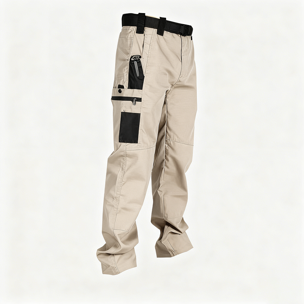 Men's Tactical Cargo Pants-Multi-Pocket Design