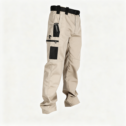 Men's Tactical Cargo Pants-Multi-Pocket Design