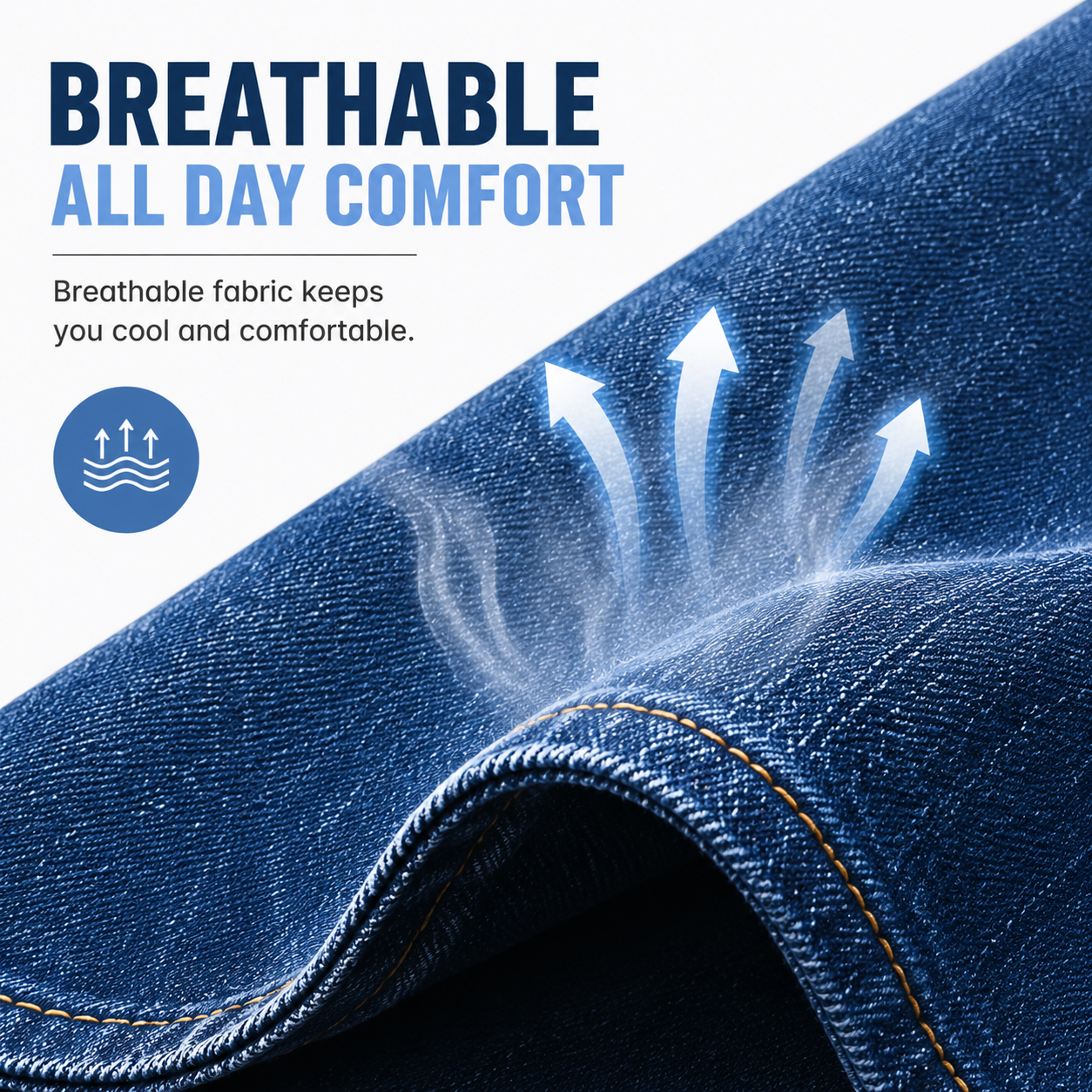 Men's Flex Stretch Slim Straight Jeans