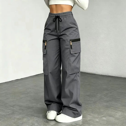 ⚡FINAL SALE 🔥Women's lightweight loose cargo pants with multiple pockets