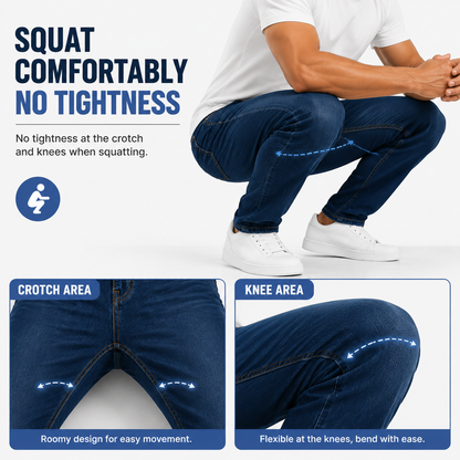 Men's Flex Stretch Slim Straight Jeans