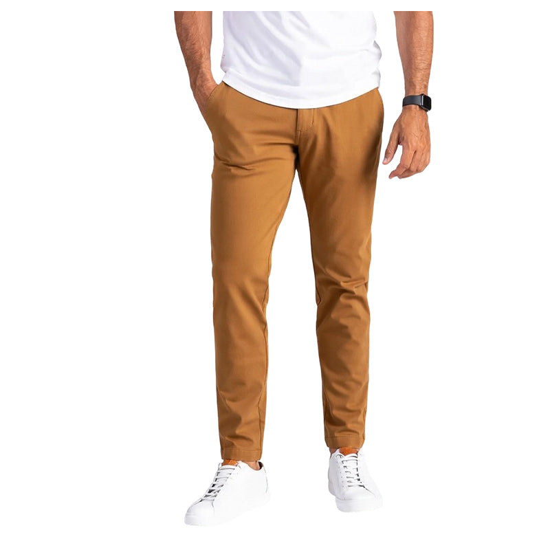 🔥Men's Slim Fit Stretch Golf Pants🔥 10-Pack - All Colors Included, Only $23.99