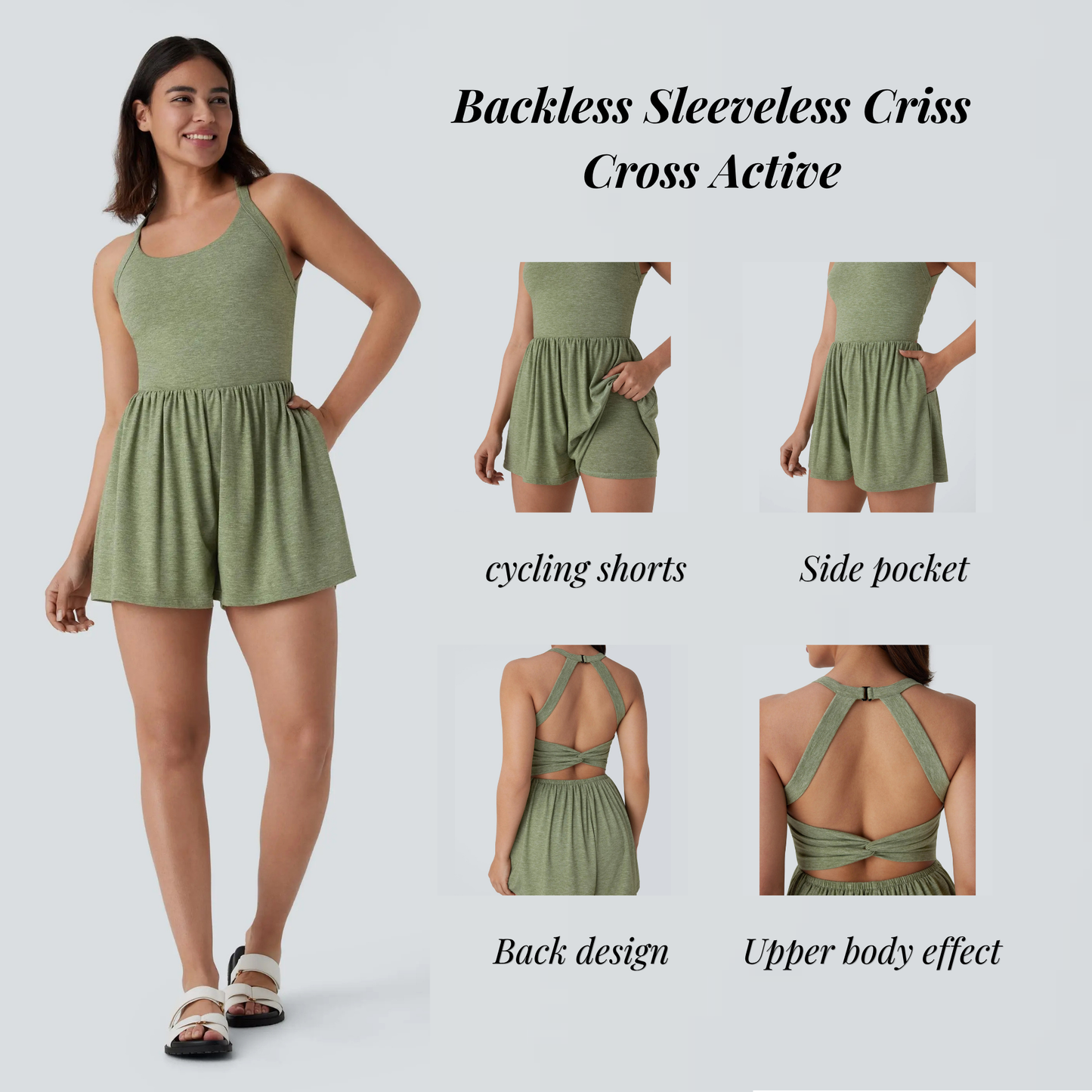 Women’s Pocket 2-in-1 Romper