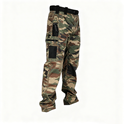 Men's Tactical Cargo Pants-Multi-Pocket Design