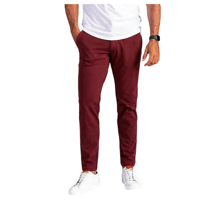 🔥Men's Slim Fit Stretch Golf Pants🔥 10-Pack - All Colors Included, Only $23.99