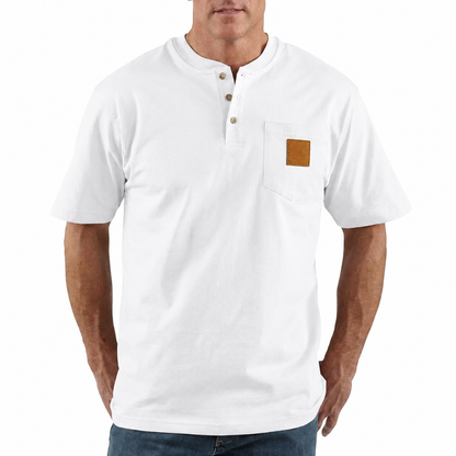 Men’s Heavyweight Pocket Polo – Durable, Comfortable & Built for Everyday Wear