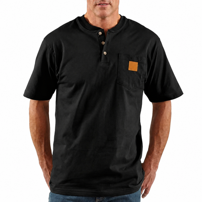 Men’s Heavyweight Pocket Polo – Durable, Comfortable & Built for Everyday Wear