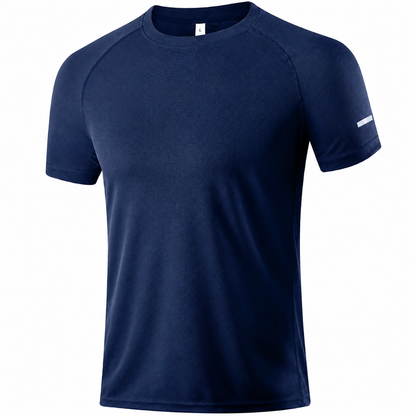 9-PACK Men's Print Reflective Stripe Sports T-Shirts