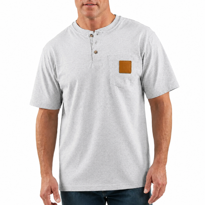 Men’s Heavyweight Pocket Polo – Durable, Comfortable & Built for Everyday Wear