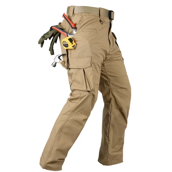 Men's Cargo Pants,Tactical Pants for Men Stretch,Durable Ripstop EDC Work Pants for Hiking