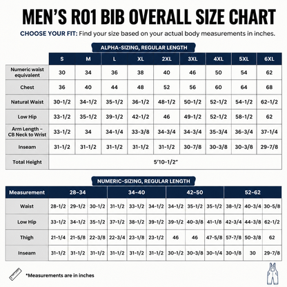 Men's Work Bib Overalls with Utility Pockets, Adjustable Straps and Multi Pocket Design