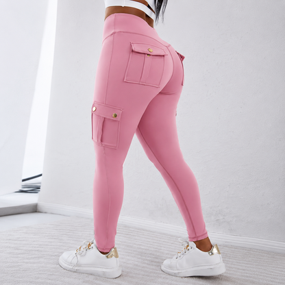 ChicMe Butt Lifting Leggings with Pockets - High Waist