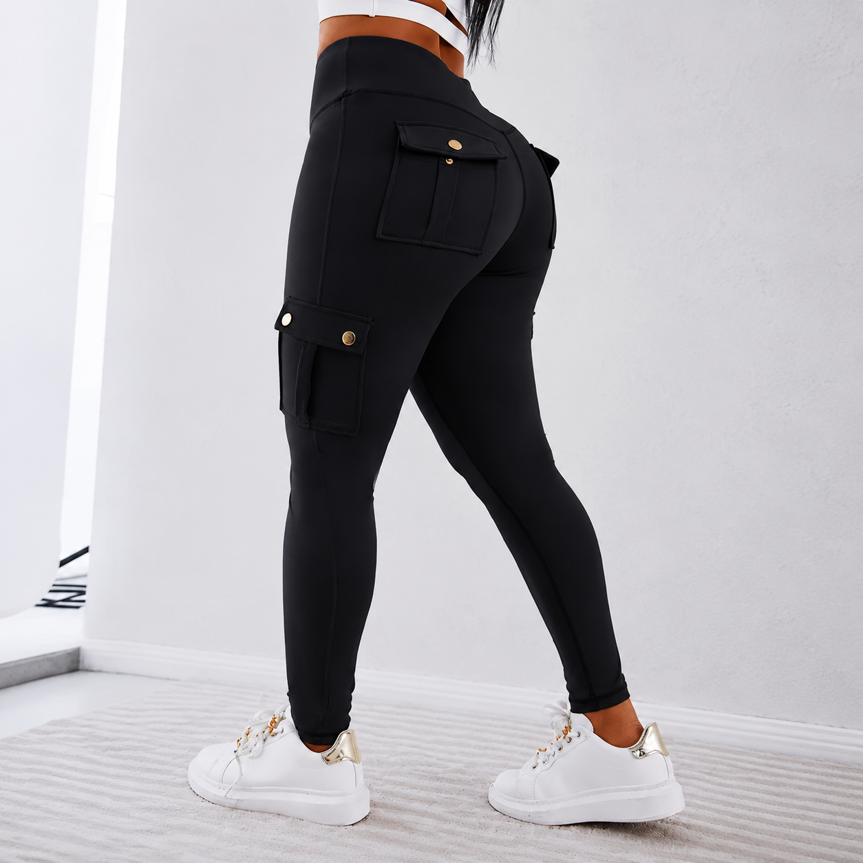 ChicMe Butt Lifting Leggings with Pockets - High Waist