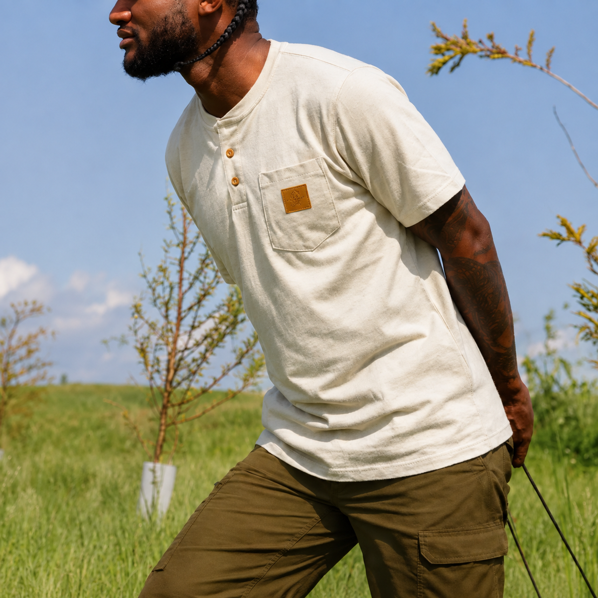 Men’s Heavyweight Pocket Polo – Durable, Comfortable & Built for Everyday Wear