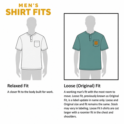 Men’s Heavyweight Pocket Polo – Durable, Comfortable & Built for Everyday Wear