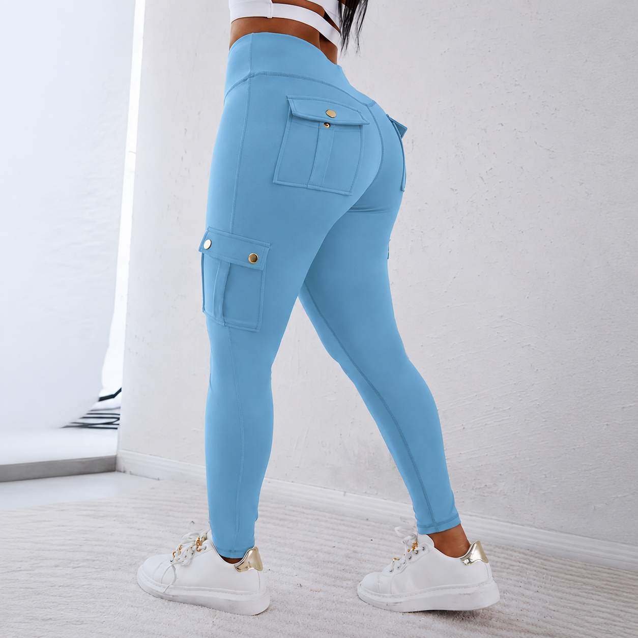 ChicMe Butt Lifting Leggings with Pockets - High Waist