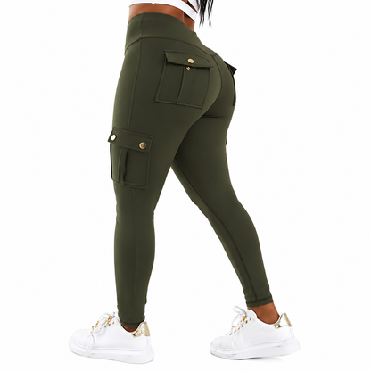ChicMe Butt Lifting Leggings with Pockets - High Waist