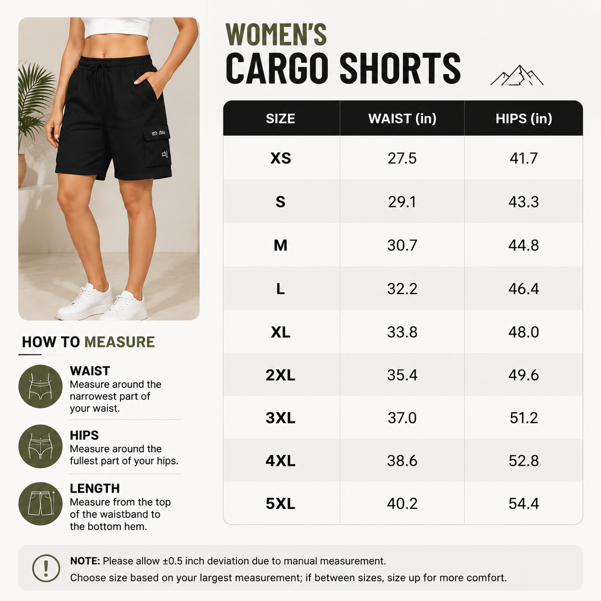 Women’s Outdoor Cargo Shorts