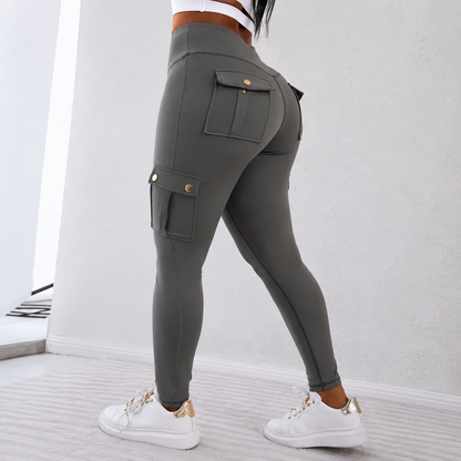 ChicMe Butt Lifting Leggings with Pockets - High Waist