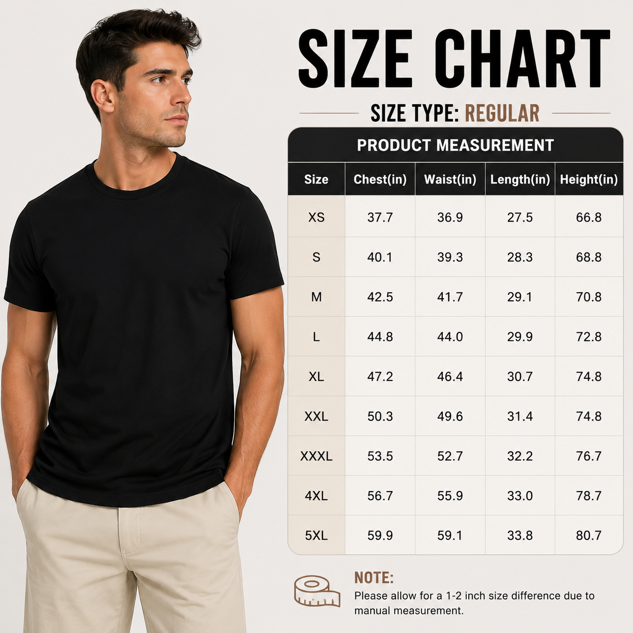 9-PACK Men's Print Reflective Stripe Sports T-Shirts